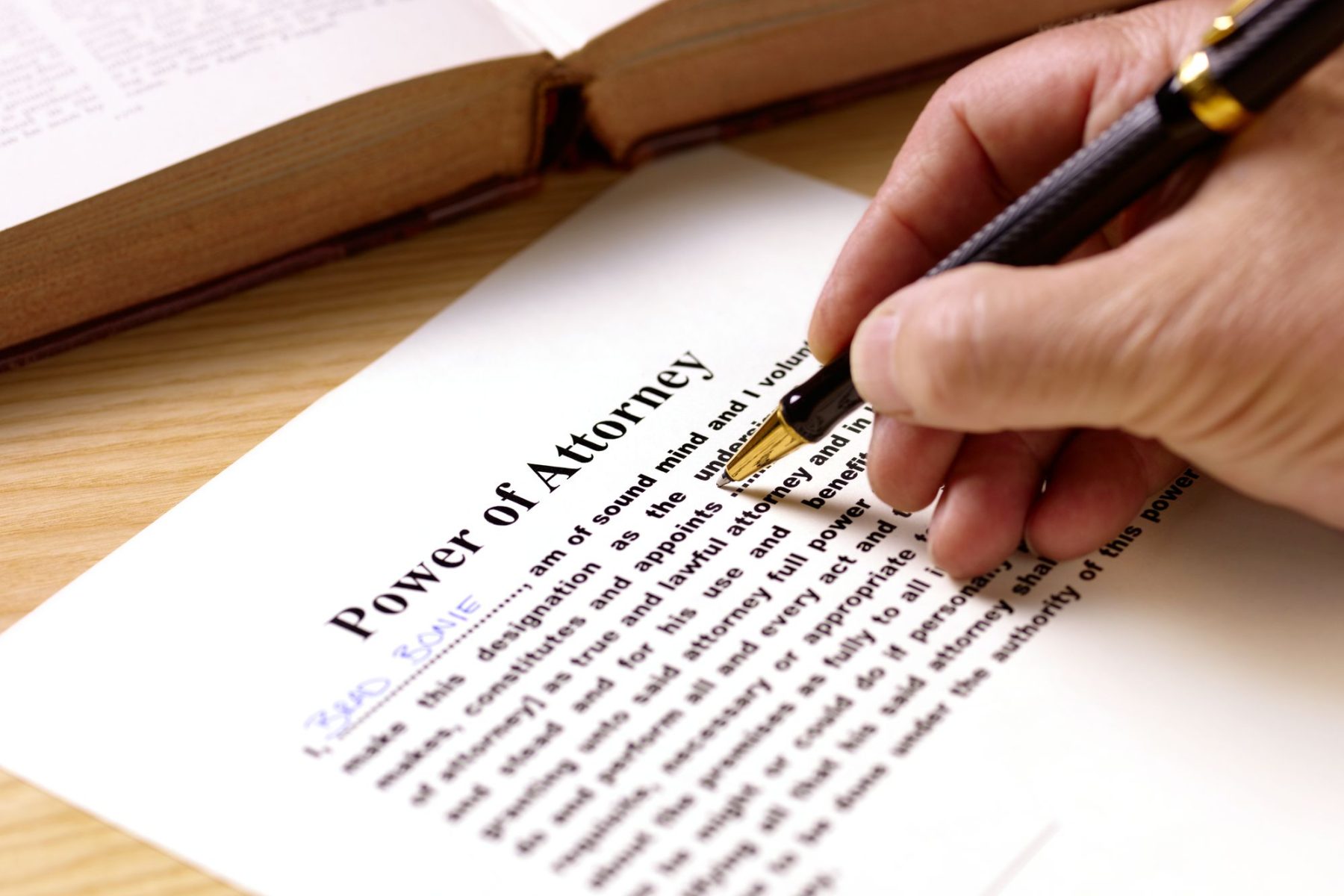 power of attorney